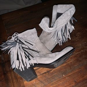 Sam Edelman suede booties *LIKE NEW*